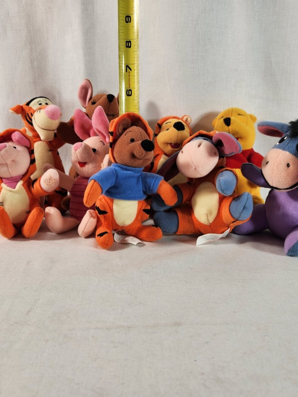Disney Winnie the Pooh Tigger Hoodie Costume Mixed LOT 9 Pc Mattell Excellent - Picture 10 of 11